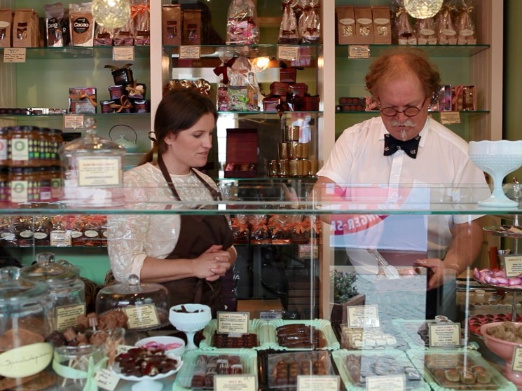A confectioner's shop in Stavanger.