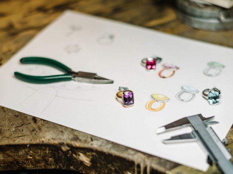 Jewellery in the making
