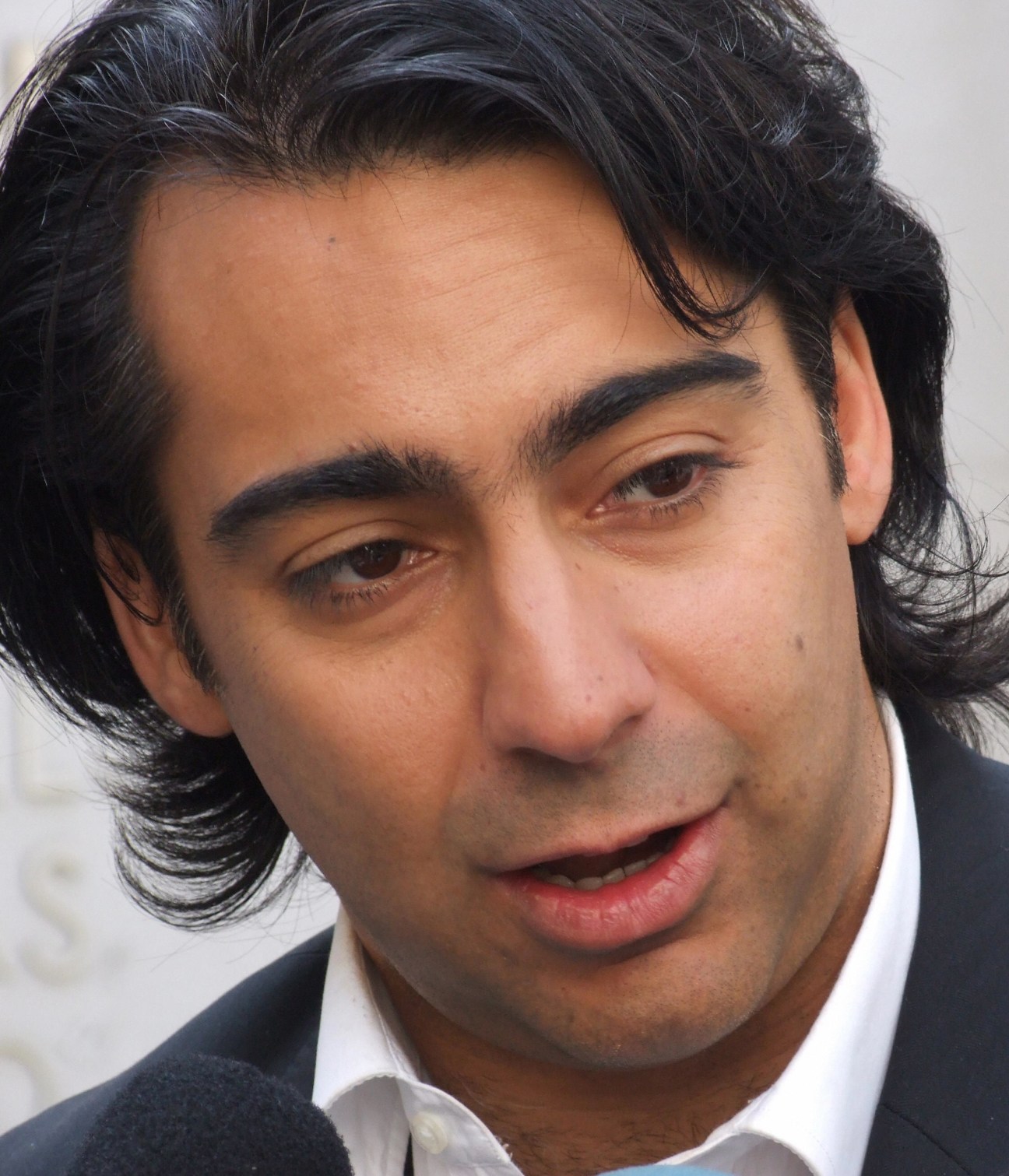 Portrait of Marco Enríquez-Ominami, Chilean presidential candidate.