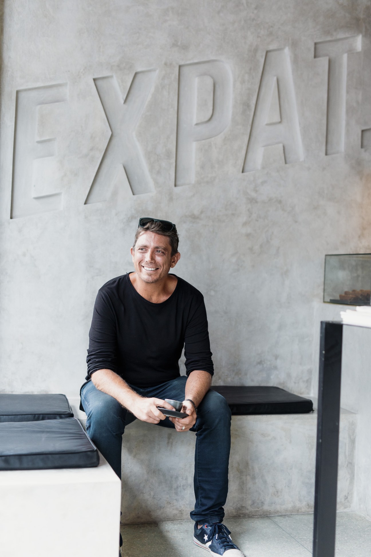 Portrait of Shae Macnamara, founder of Expat Roasters coffee company